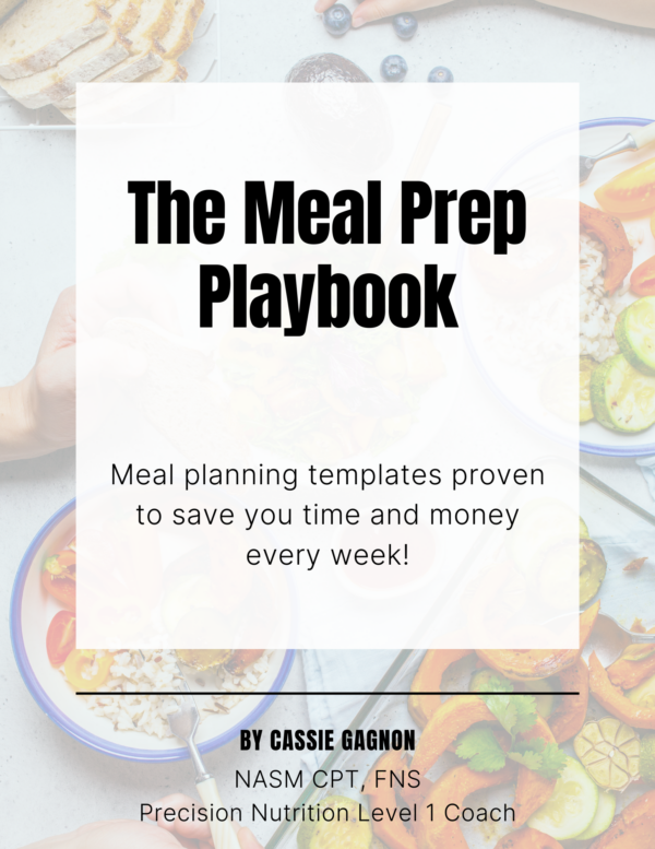 The Meal Prep Playbook