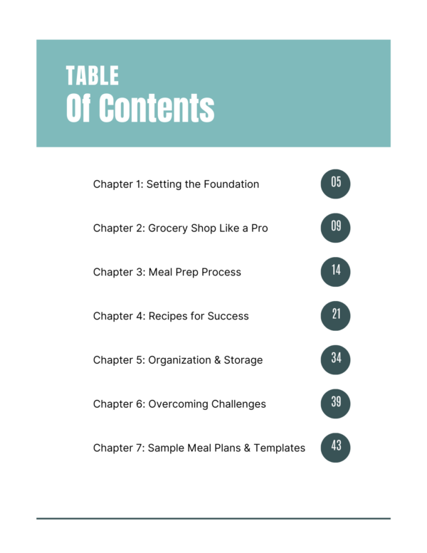 The Meal Prep Playbook - Image 4