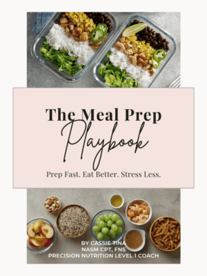 Meal Prep Playbook cover image