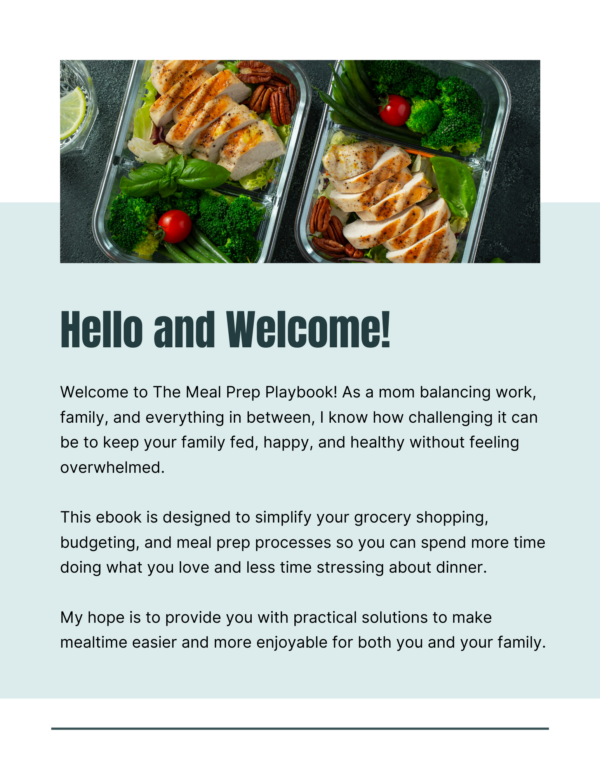 The Meal Prep Playbook - Image 3